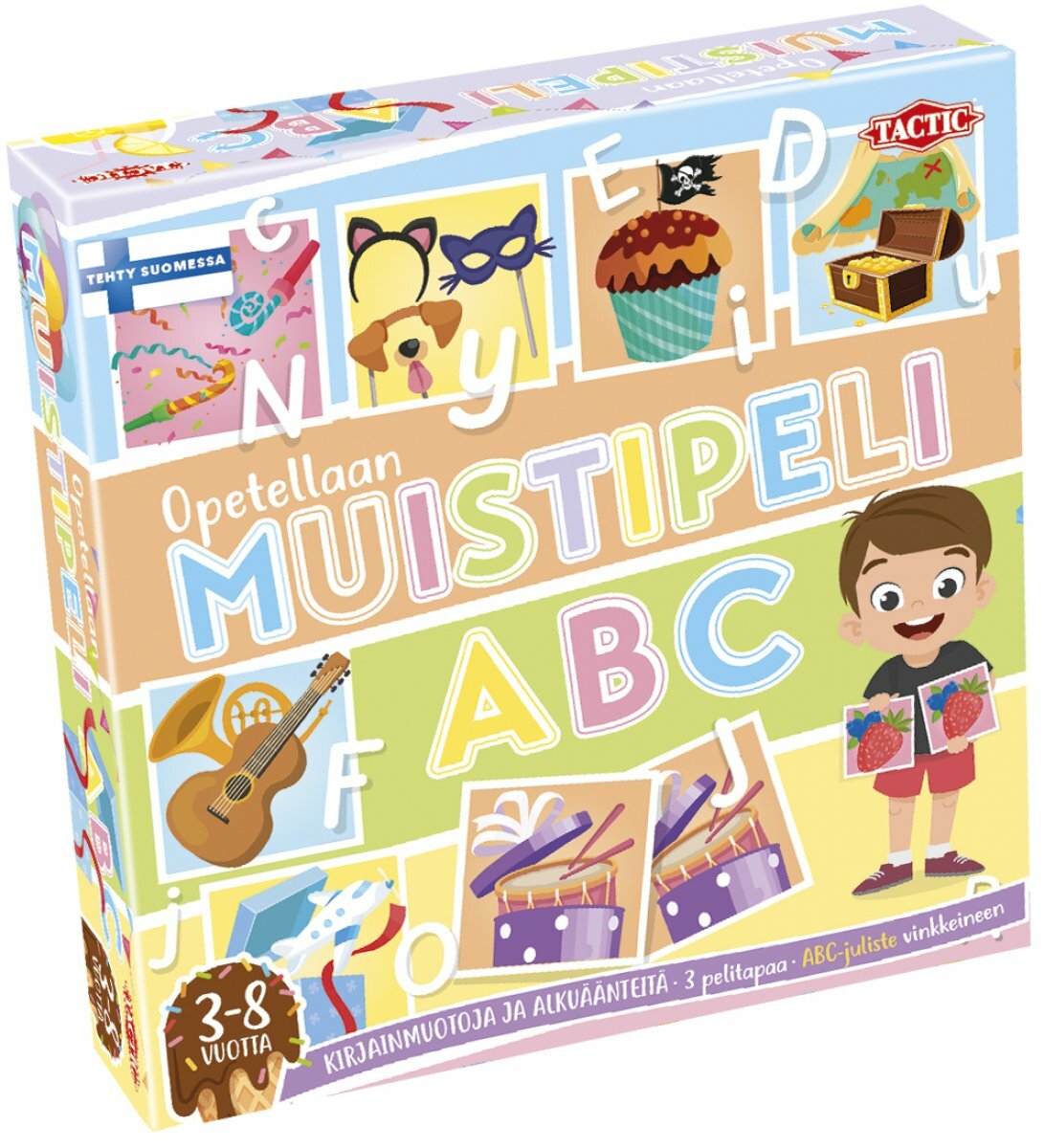 Opetellaan Muistipeli ABC