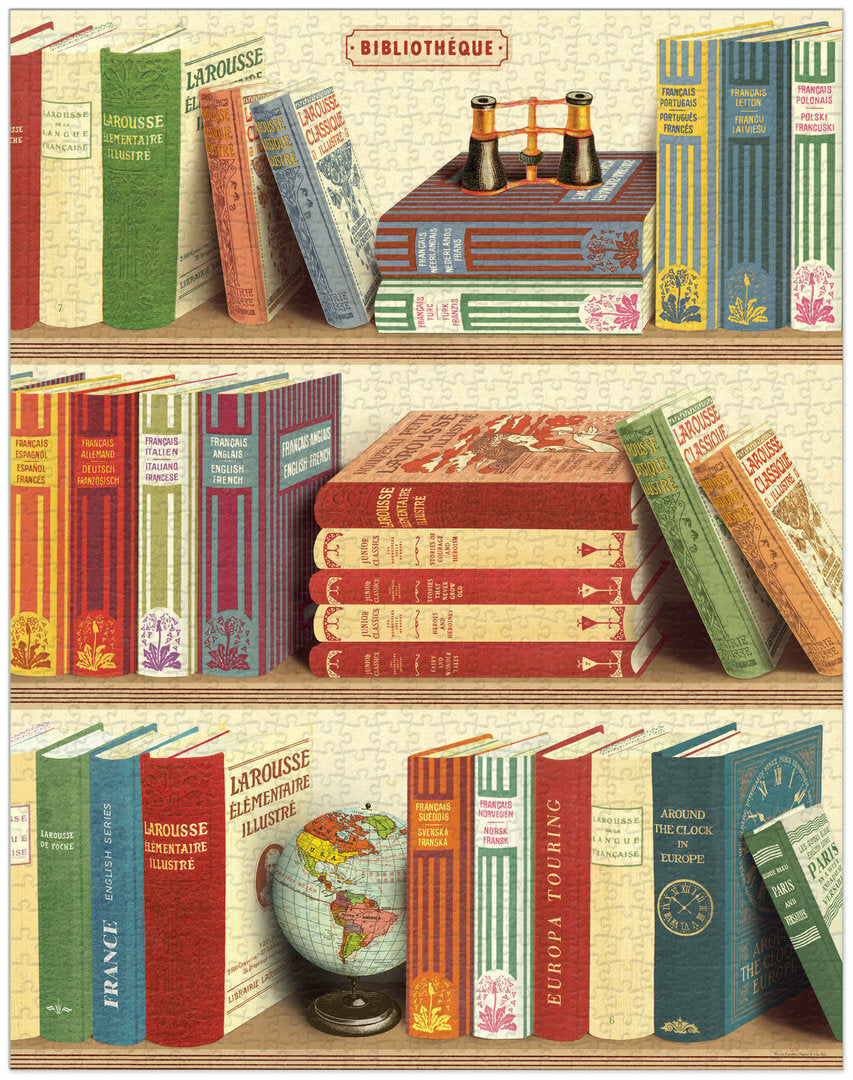 Cavallini & Co. Vintage Puzzle 1000 palaa Library