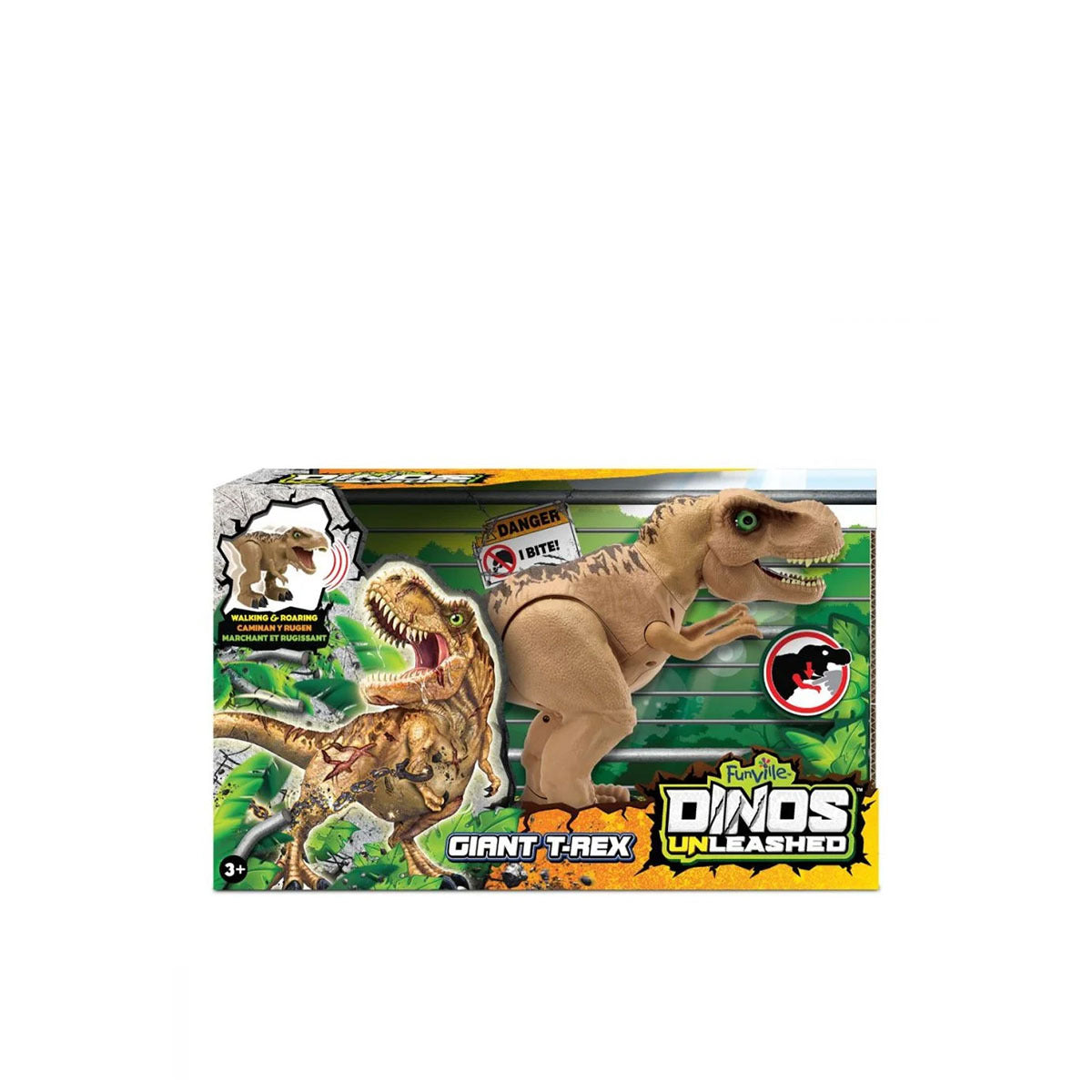 Dinos Unleashed Giant T-Rex Interaktiivinen Dino
