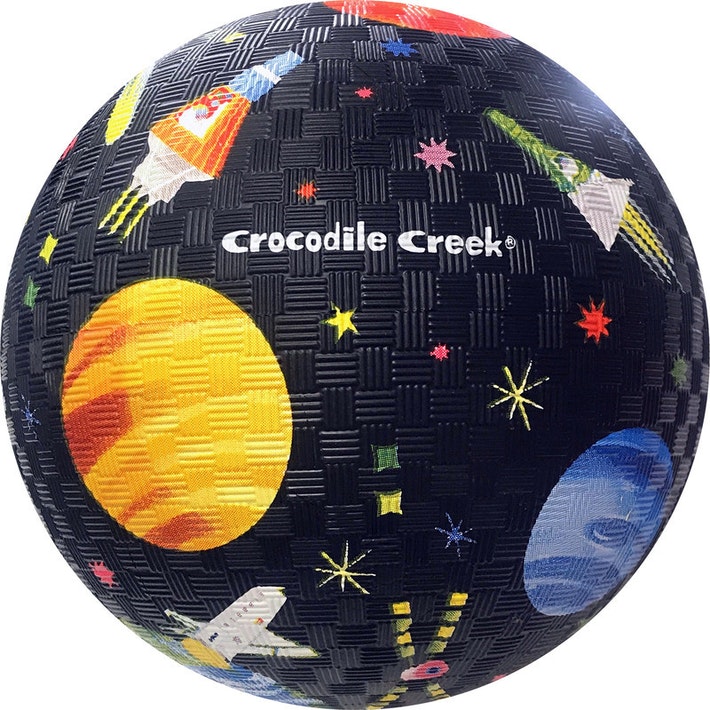 Luonnonkumipallo 13cm Avaruus Space musta