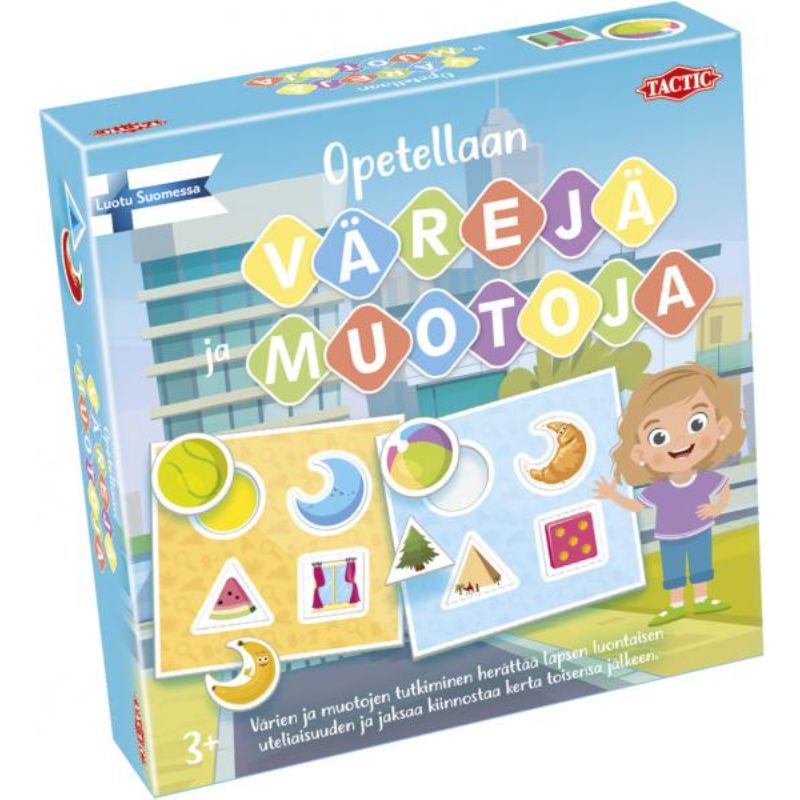 Opetellaan Värejä ja Muotoja