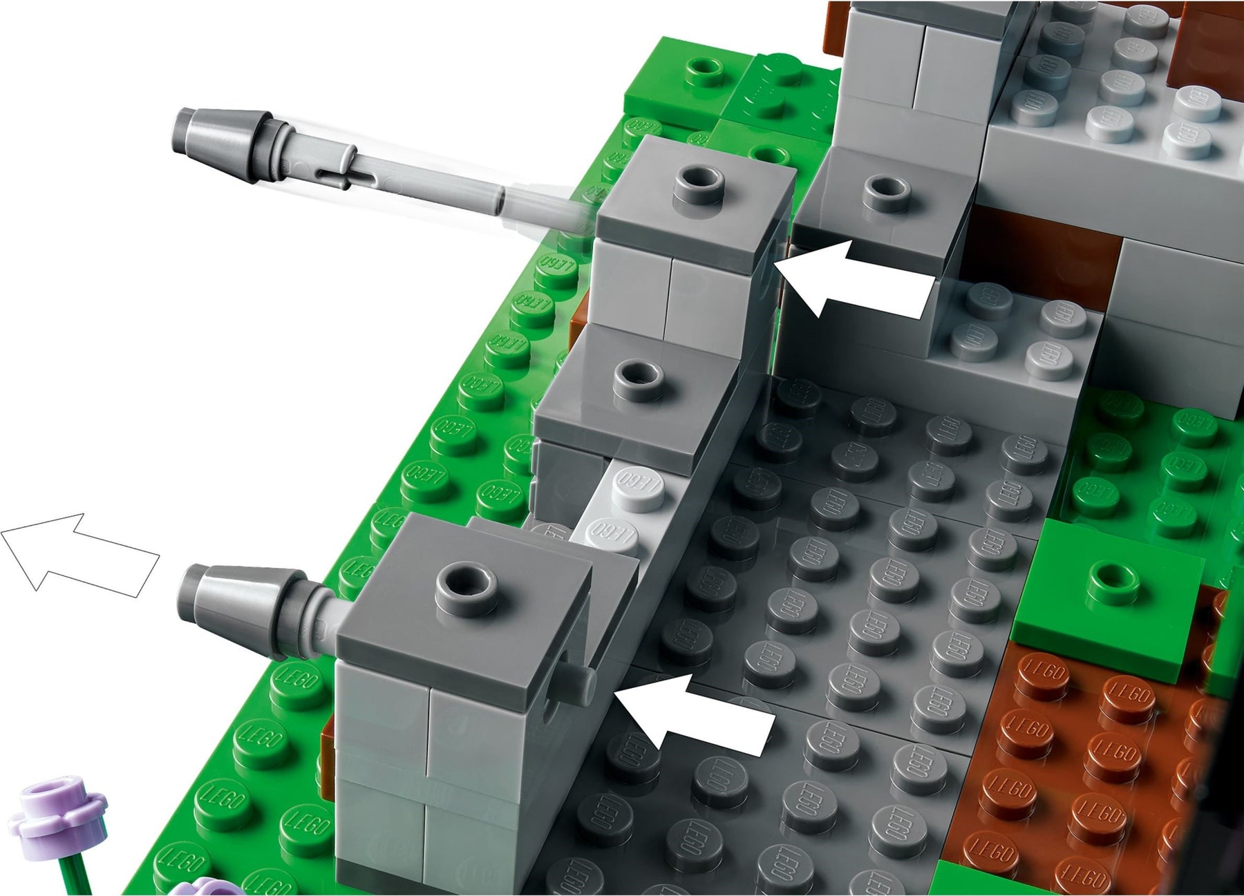 LEGO Minecraft 21244 Miekkavartio
