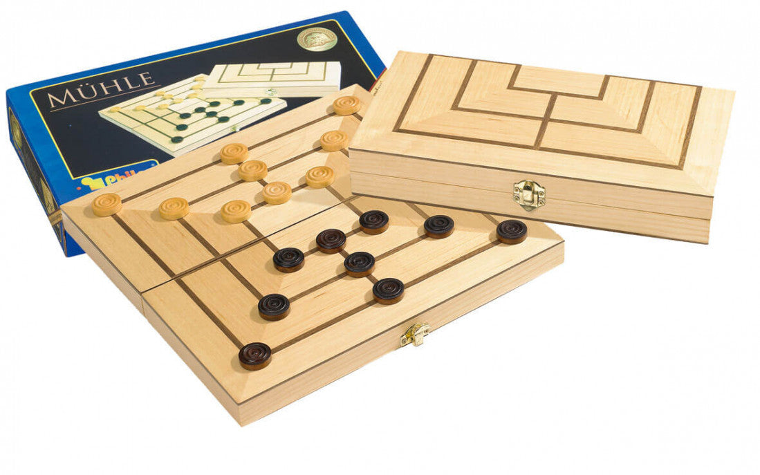 Puinen Mylly Lautapeli Taitettavassa Laatikossa