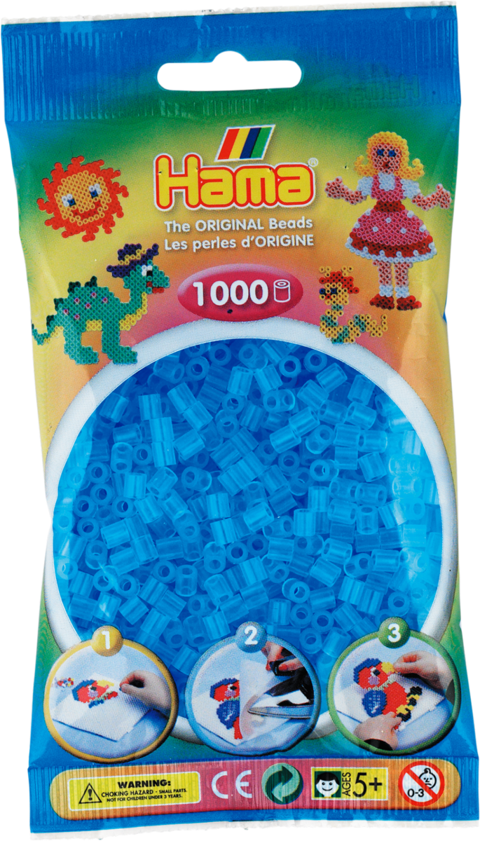 Hama Helmet Midi 1000 kpl Kuultava Sininen