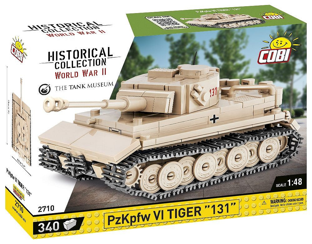 Cobi 2710 PzKpfw TIGER "131" Koottava Tankki