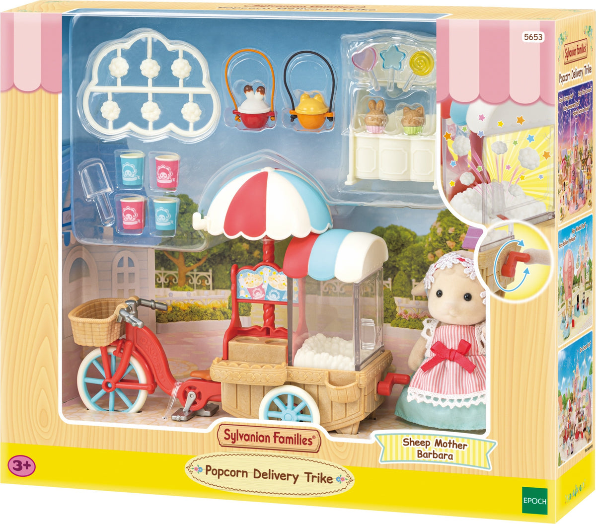 Sylvanian Families 5653 Popcornpyörä- Leikkisetti