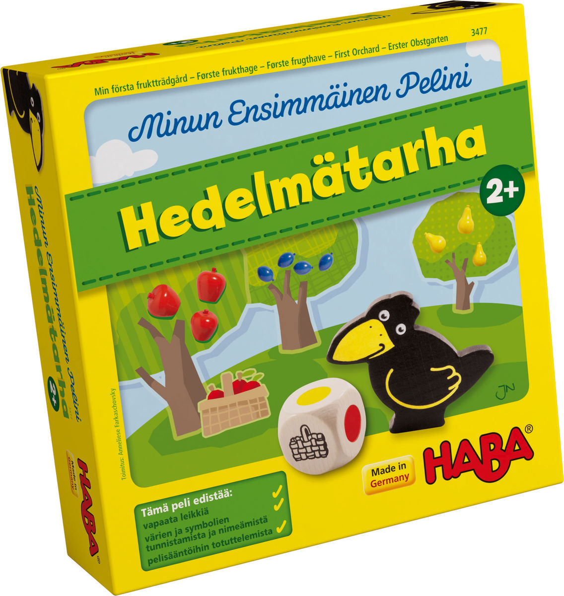 Ensimmäinen pelini Hedelmätarha