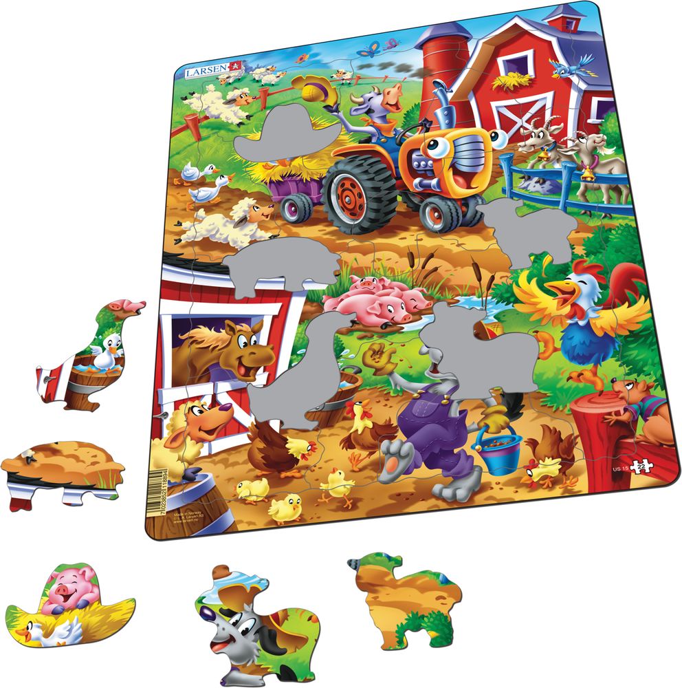 Larsen Kehyspalapeli Maxi Maatila 22 palaa