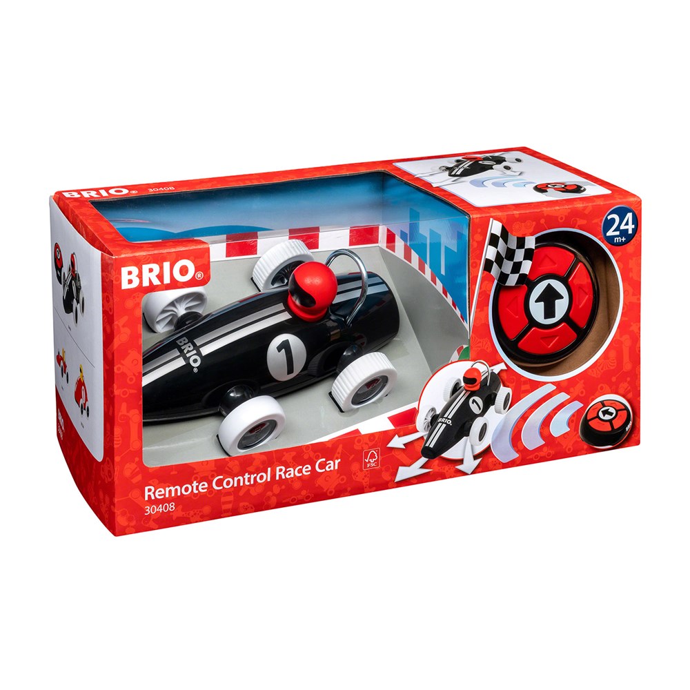 Brio Kauko-ohjattava Kilpa-auto musta