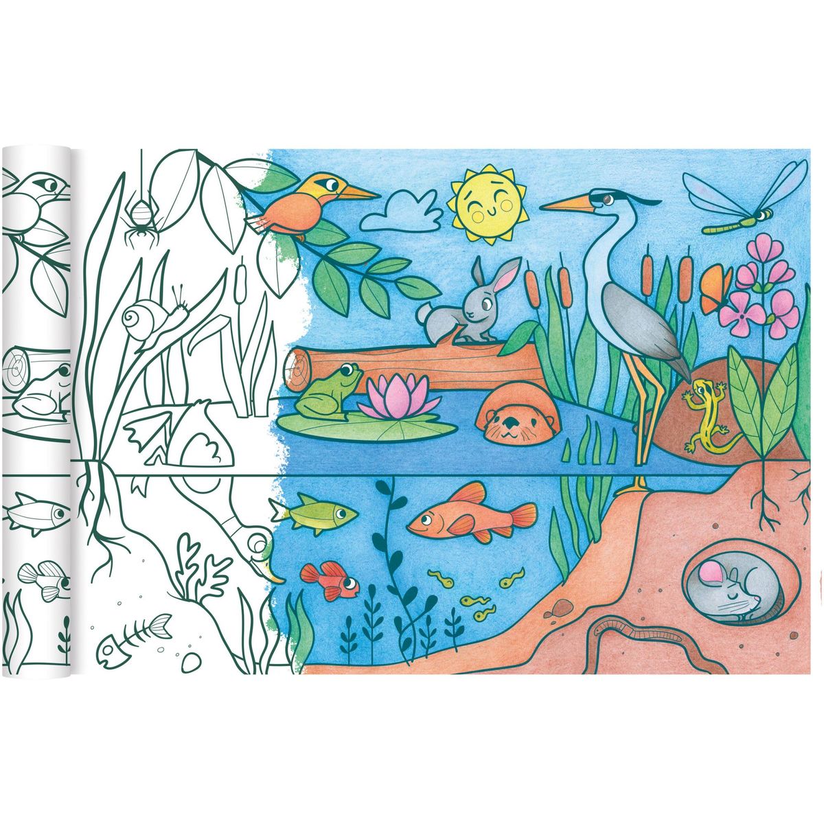 Graffy Roll Väritysrulla Ekosysteemi