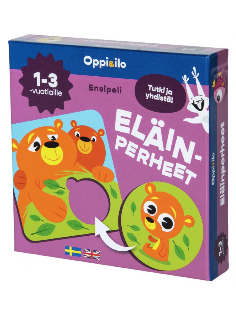 Oppi ja Ilo Eläinperheet Ensipeli