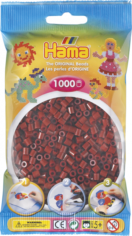 Hama Helmet Midi 1000 kpl Viininpunainen