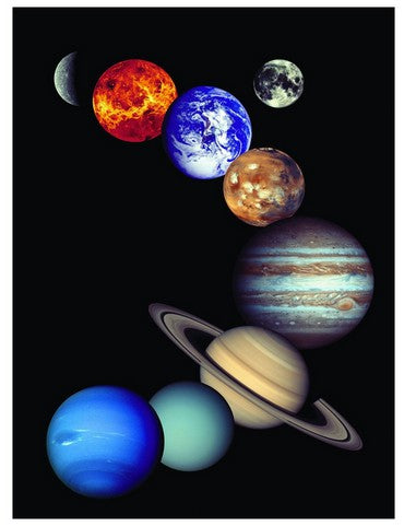 Eurographics 1000 Palan Palapeli Nasa: Sonnensystem