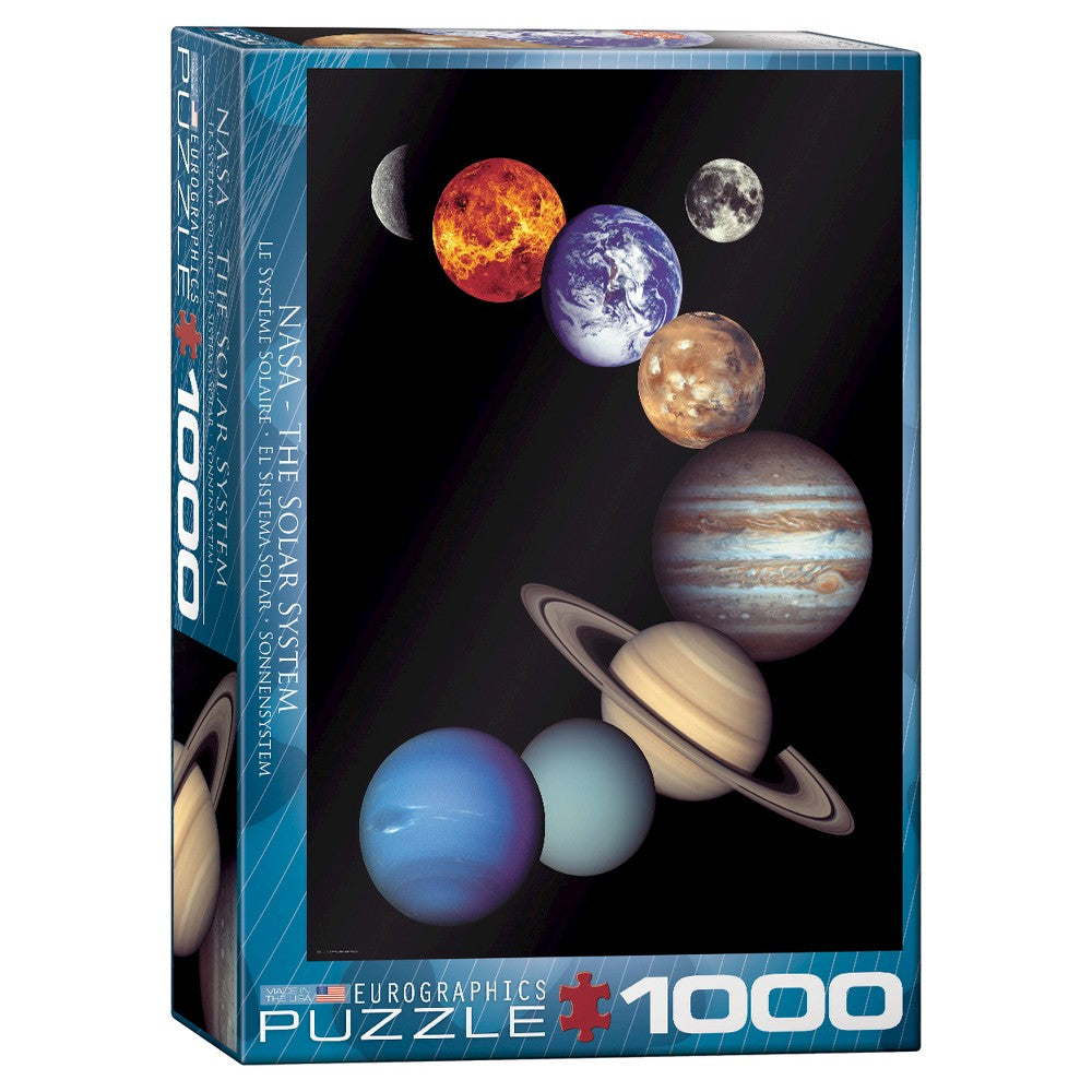 Eurographics 1000 Palan Palapeli Nasa: Sonnensystem