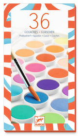 Djeco Vesivärit 36 väriä