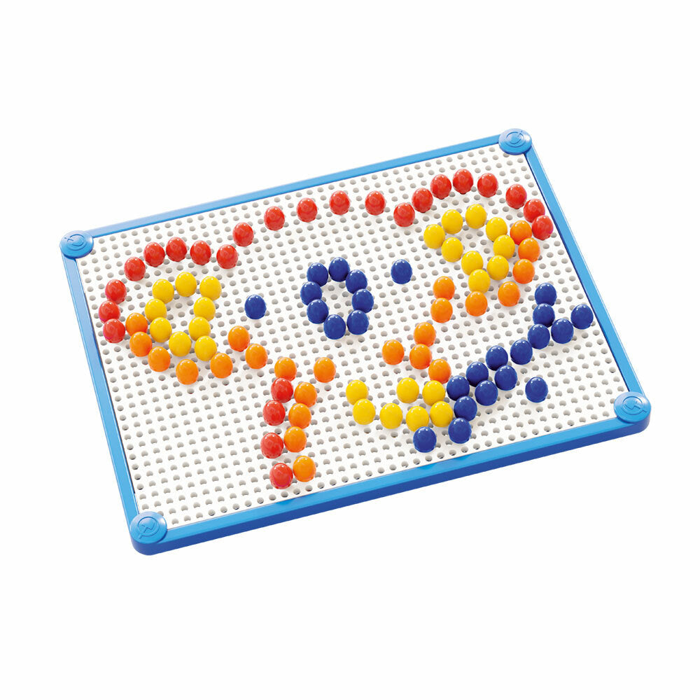 Quercetti FantaColor Sommittelu alusta ja 100 nuppia