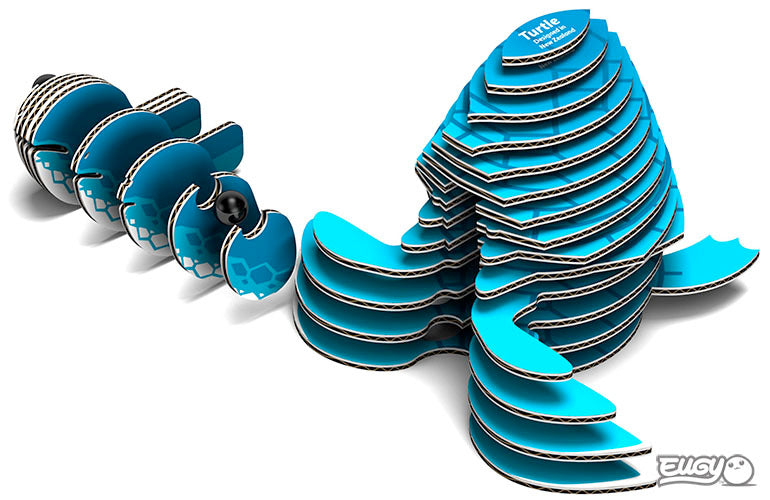 EUGY 3D koottava Kilpikonna