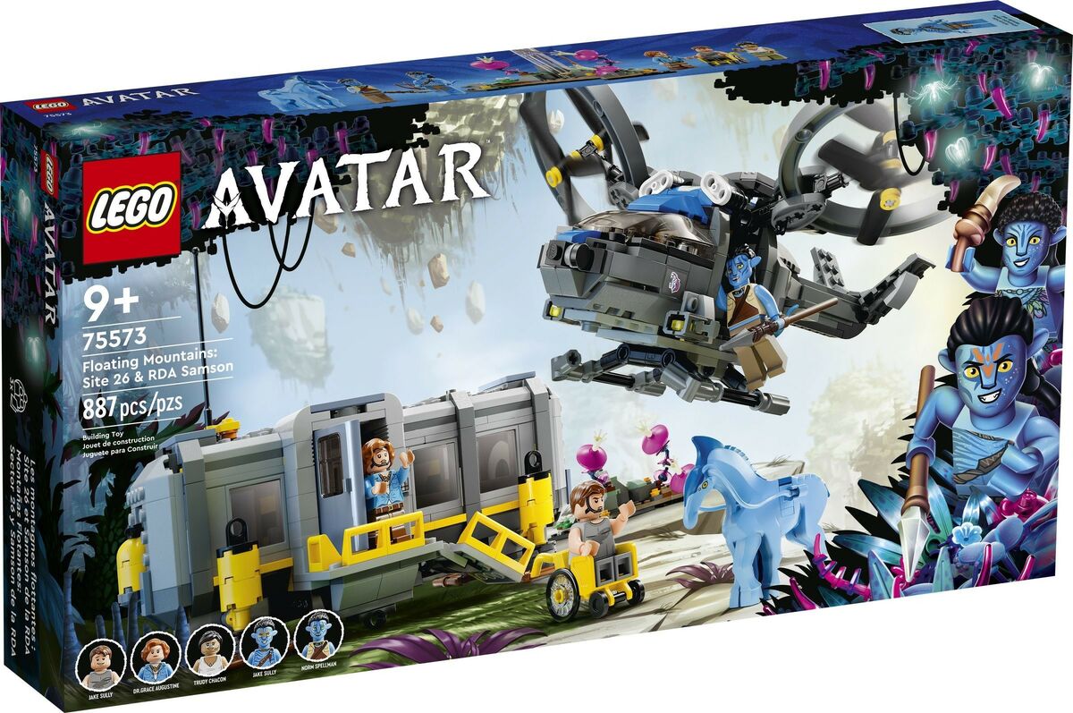 LEGO Avatar 75573 Leijuvat Vuoret: Kohde 26 ja RDA Samson