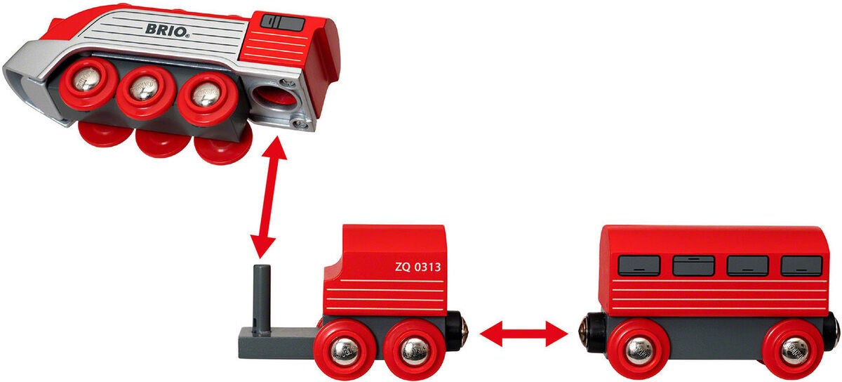 Brio 33557 Virtaviivainen Juna