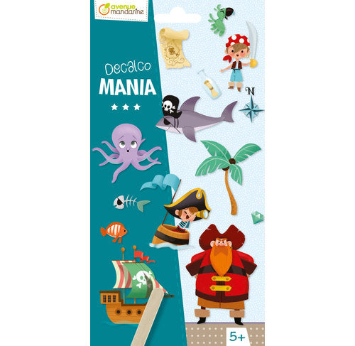 Decalco Mania Siirtokuvat Merirosvot
