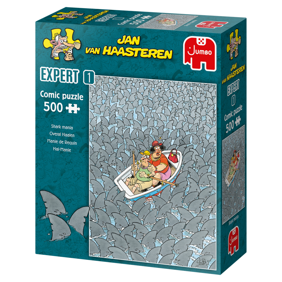 Jan Van Haasteren Expert 1 Shark Mania 500 palaa