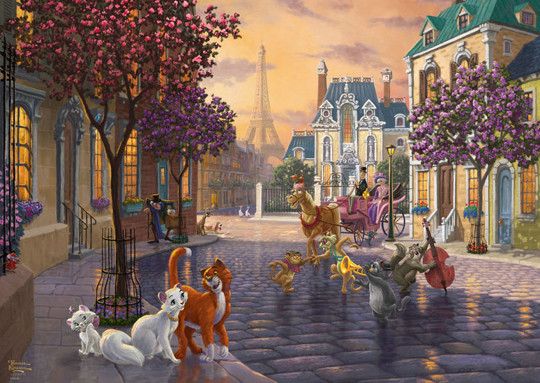 Schmidt 1000 Palan Palapeli Disney, The Aristocats