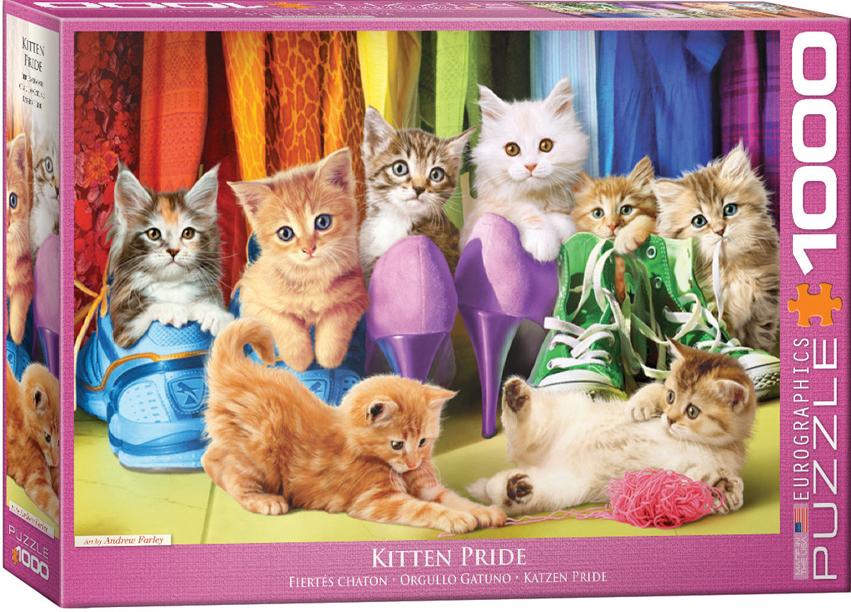 Eurographics 1000 Palan Palapeli Kitten Pride