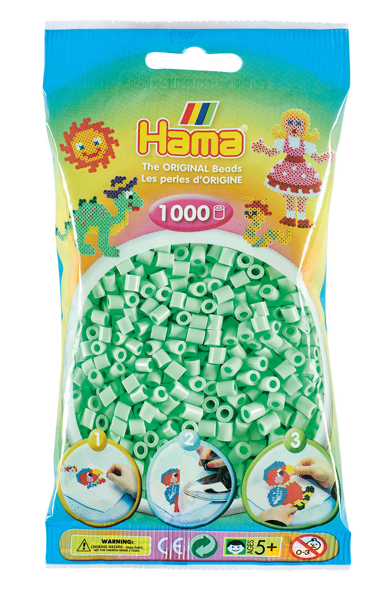 Hama Helmet Midi 1000 kpl Pastelli Minttu