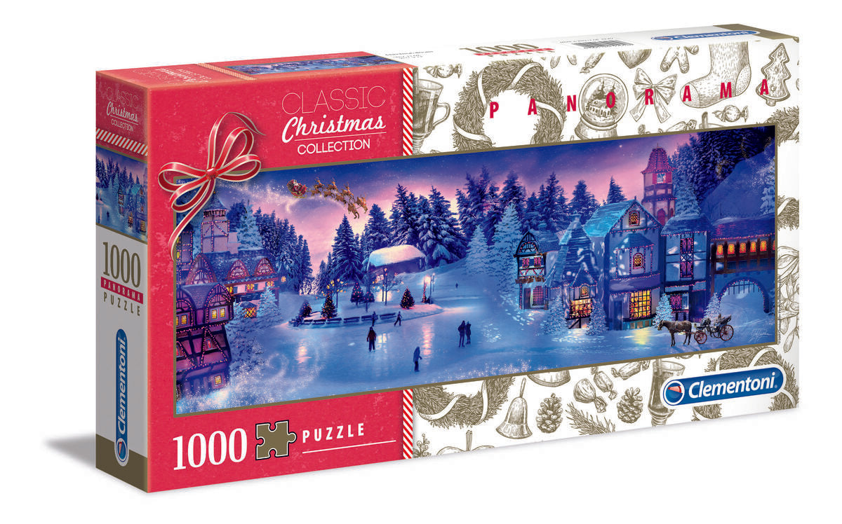 Clementoni Classic Christmas Collection Panorama Christmas Dream 1000 Palaa