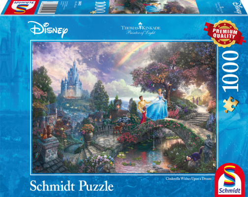 Schmidt 1000 Palan Palapeli Disney, Cinderella