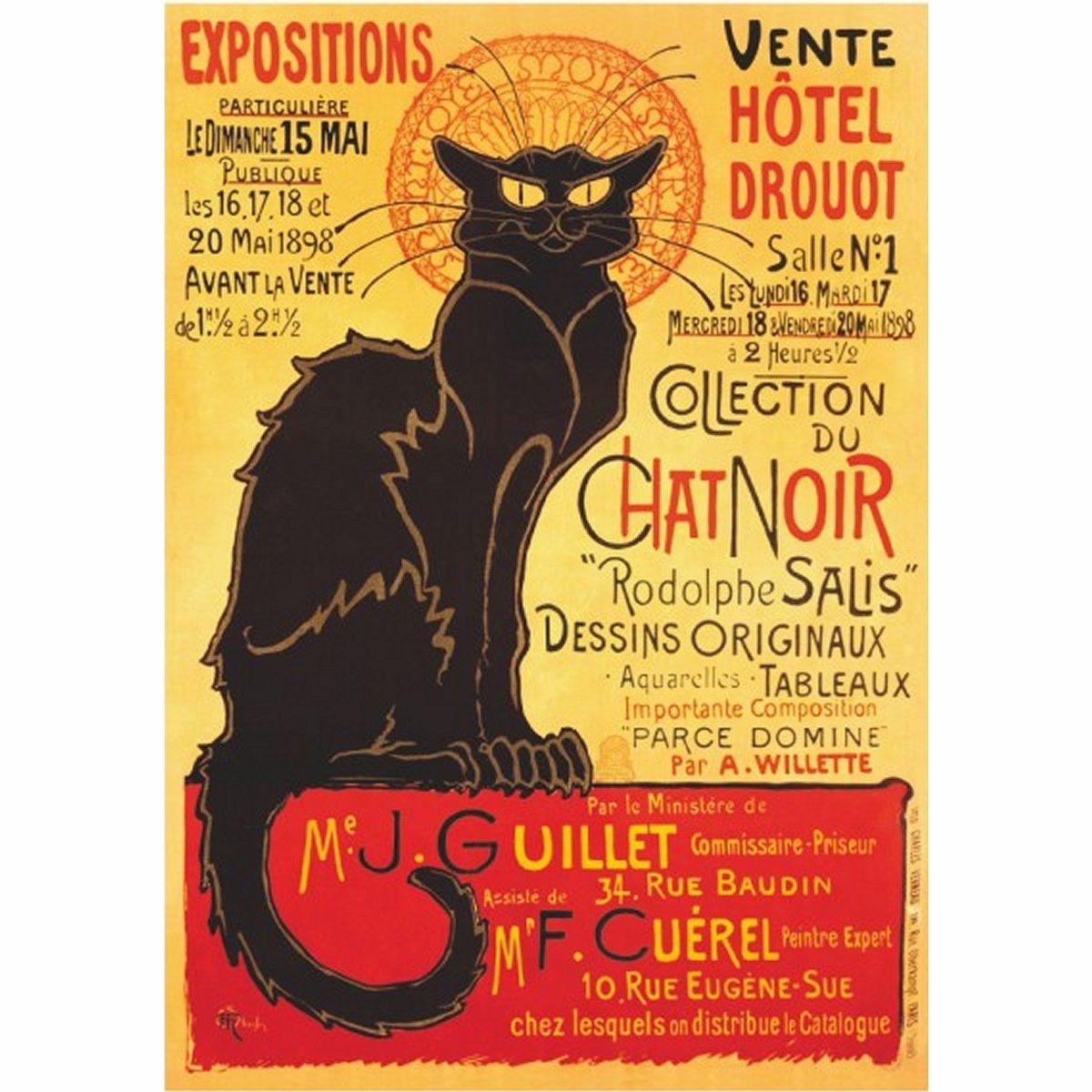 D-Toys Puzzle 1000 Palan Palapeli Collection Du Chat Noir
