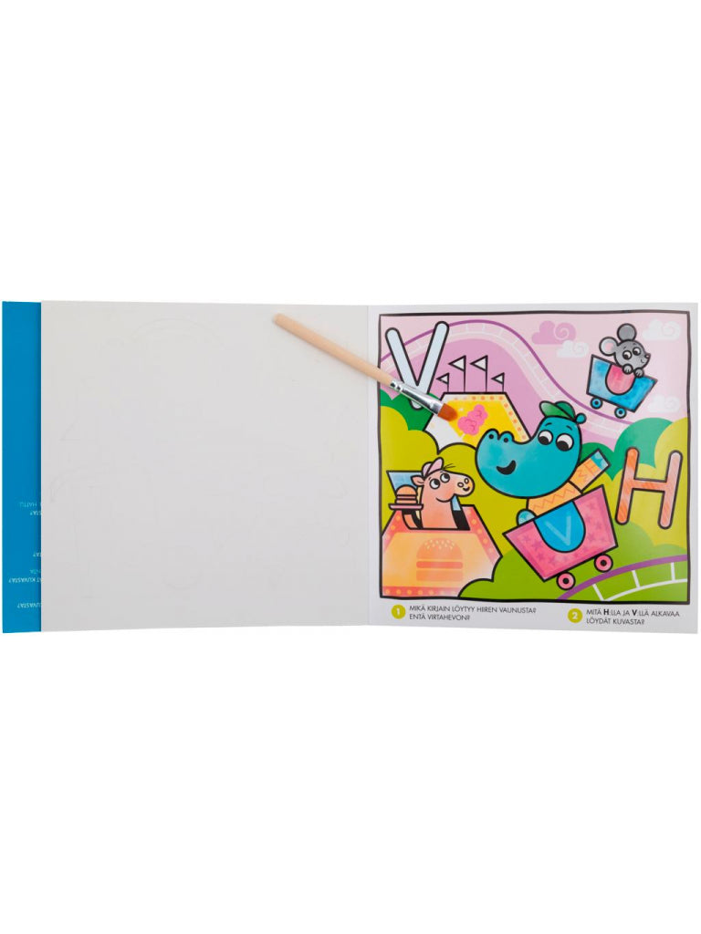 Oppi ja Ilo Kirjavat Kirjaimet Taikamaalaus