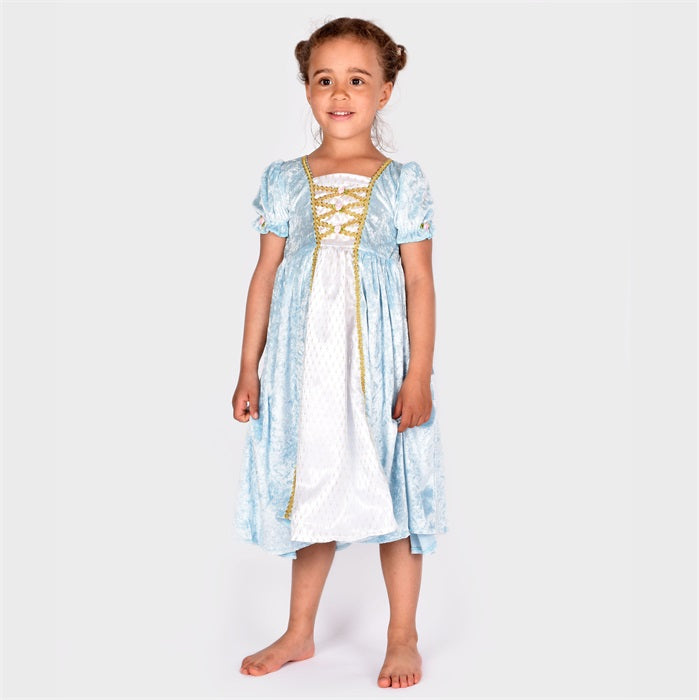 Prinsessamekko Vaaleansininen 110-116cm (4-6v)