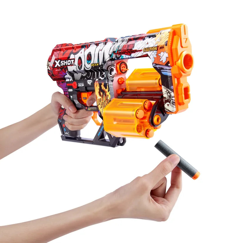 Zuru X-shot SKINS Dread Dart Blaster Vaahtomuoviammusase Lajitelma