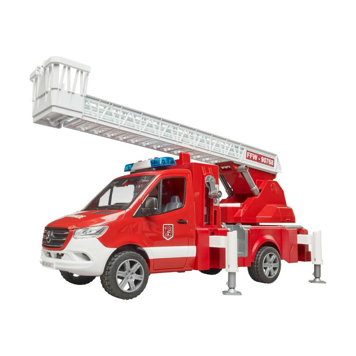 Bruder 02673 Paloauto Valoilla ja Äänellä