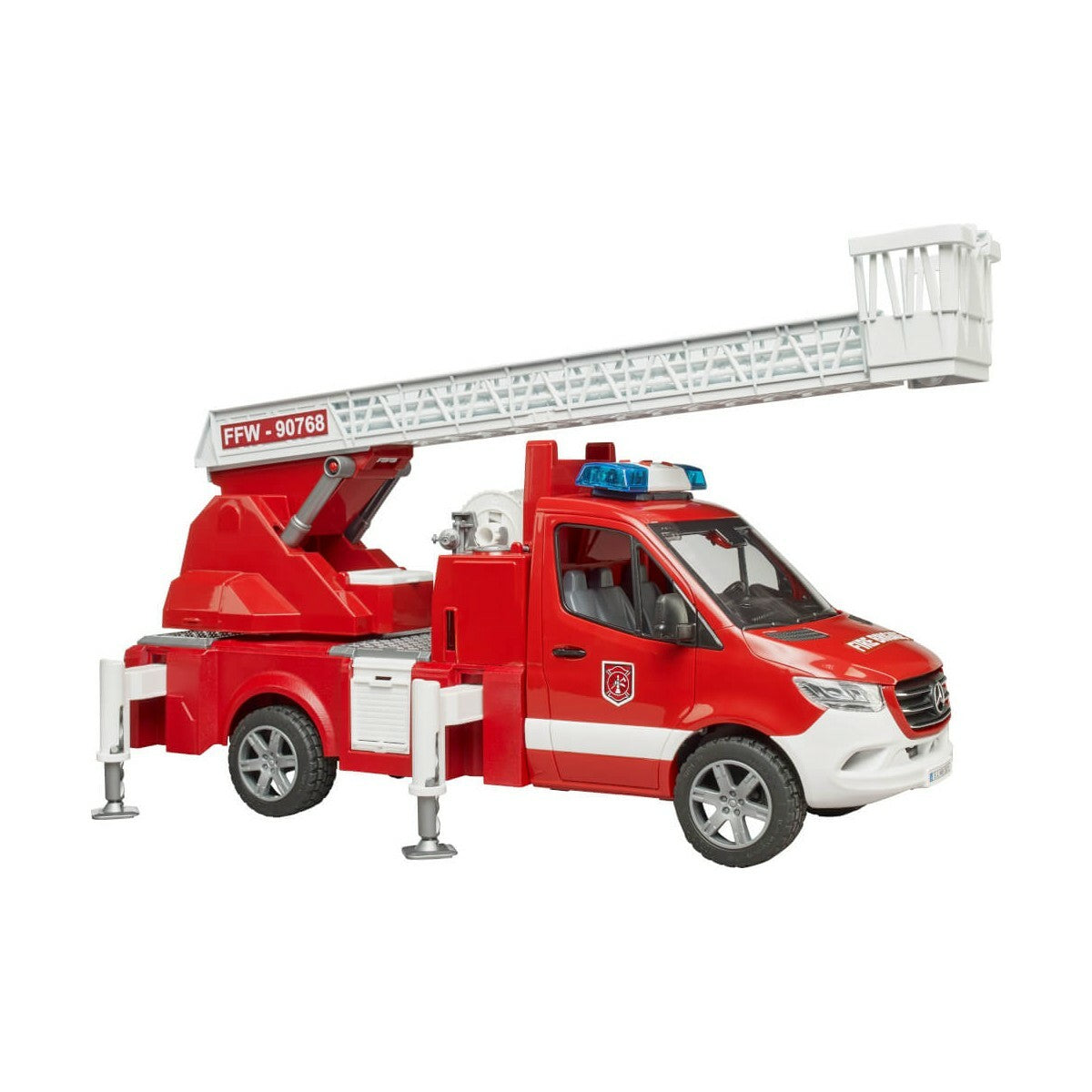Bruder 02673 Paloauto Valoilla ja Äänellä
