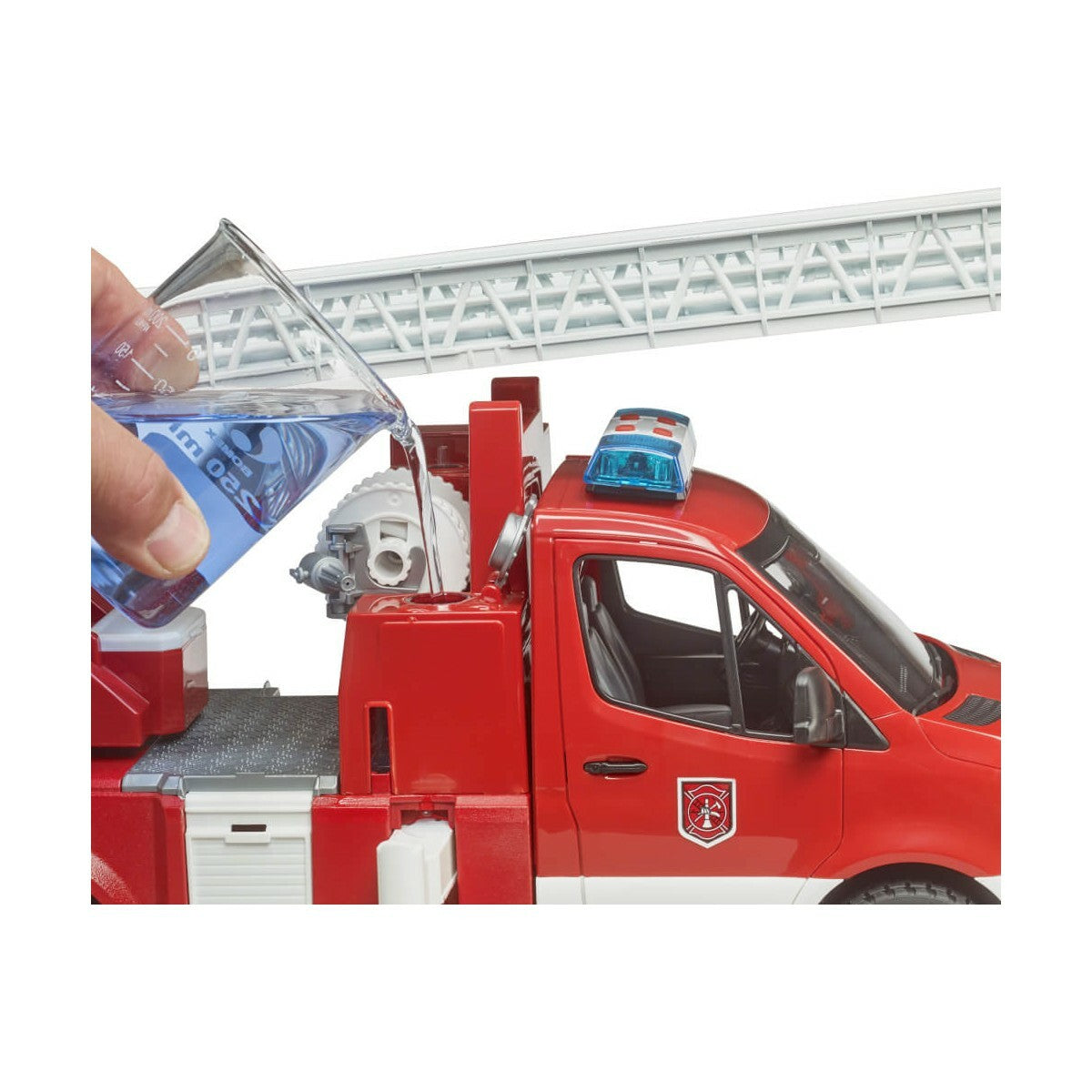 Bruder 02673 Paloauto Valoilla ja Äänellä