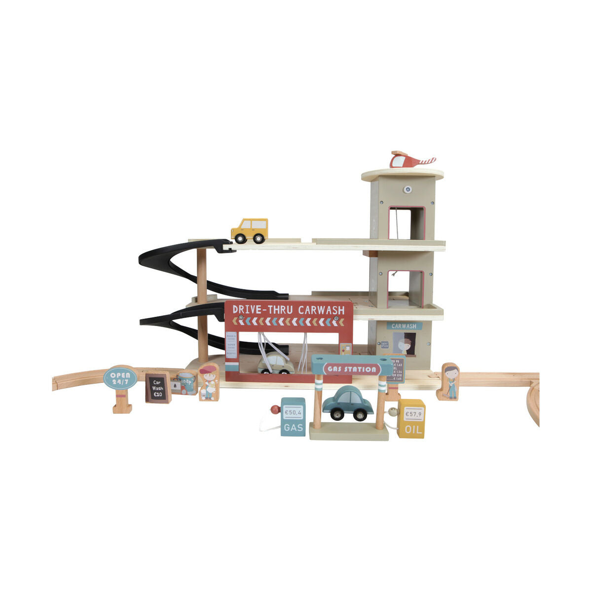 Little Dutch Parkkihalli 14 osaa (Junarataan yhteensopiva)