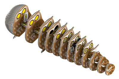 EUGY 3D koottava Pöllö