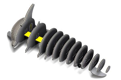 EUGY 3D koottava Delfiini