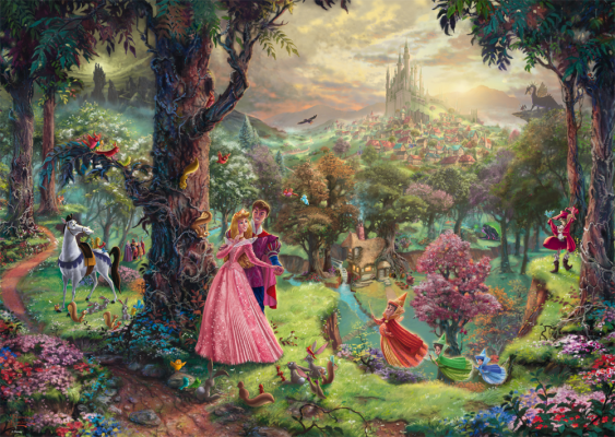 Schmidt 1000 Palan Palapeli Disney Sleeping Beauty