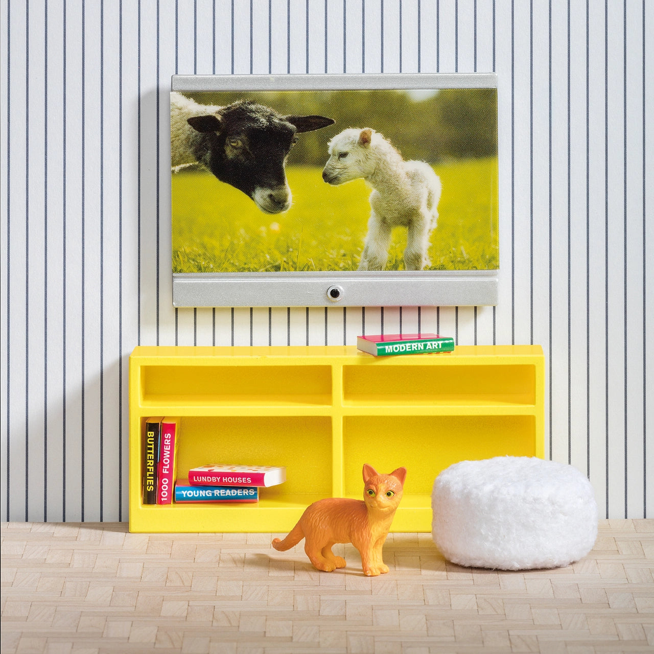 Lundby Nukkekodin TV ja Taso