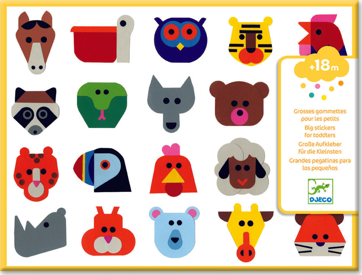 Djeco Isot Tarrat eläimet