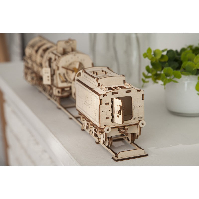 Ugears Locomotive with Tender
