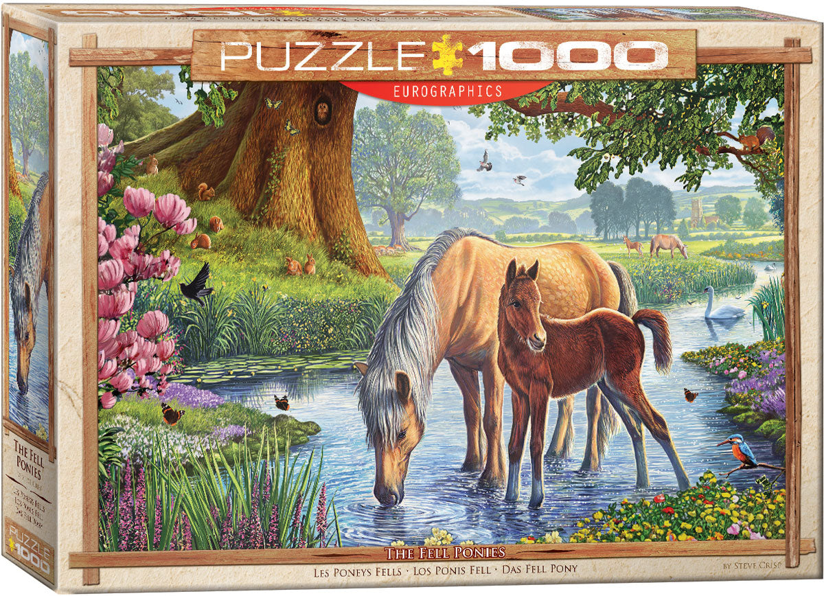 Eurographics 1000 Palan Palapeli The Fell Ponies