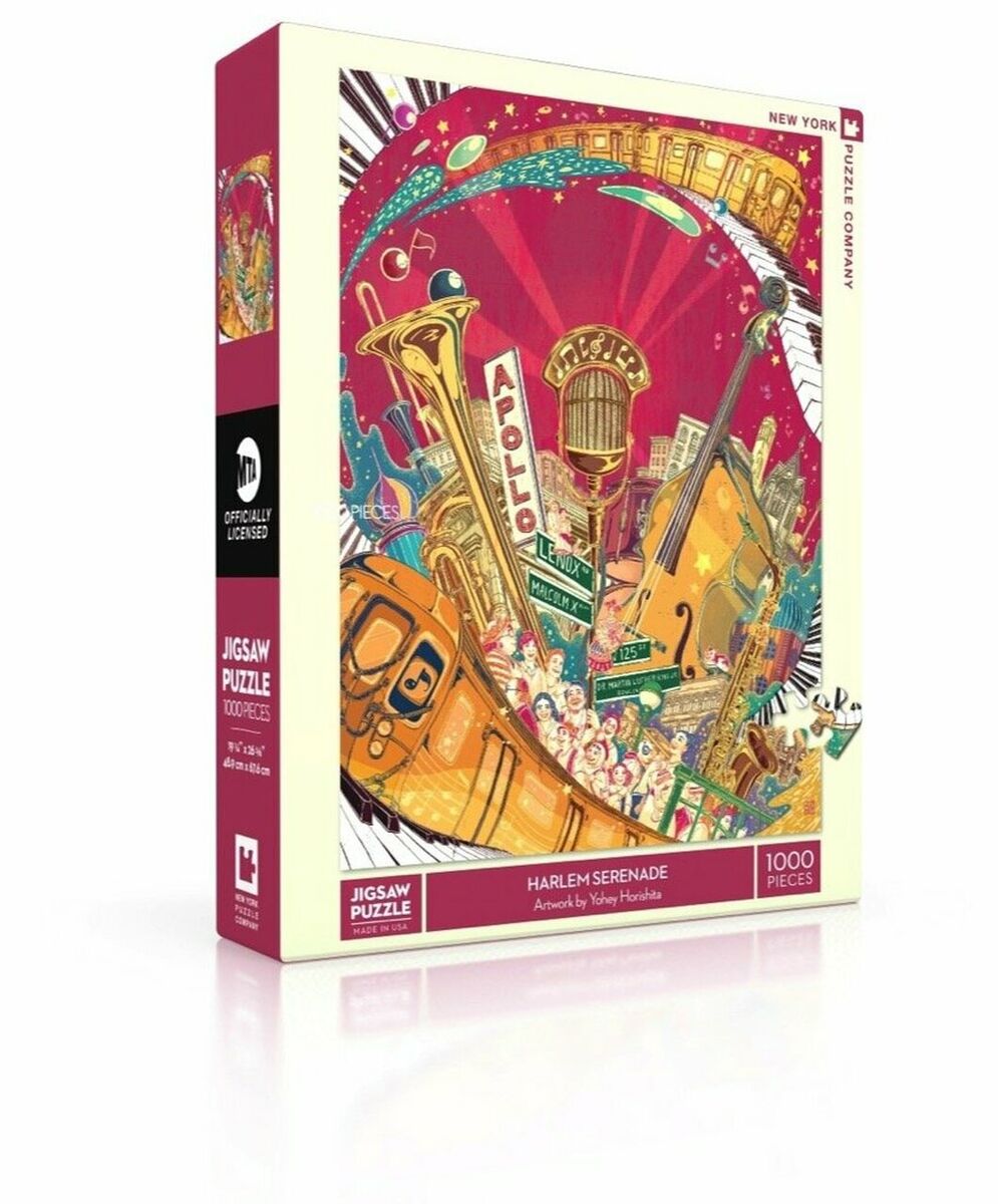 New York Puzzle Company 1000 Palan Palapeli Harlem Serenade