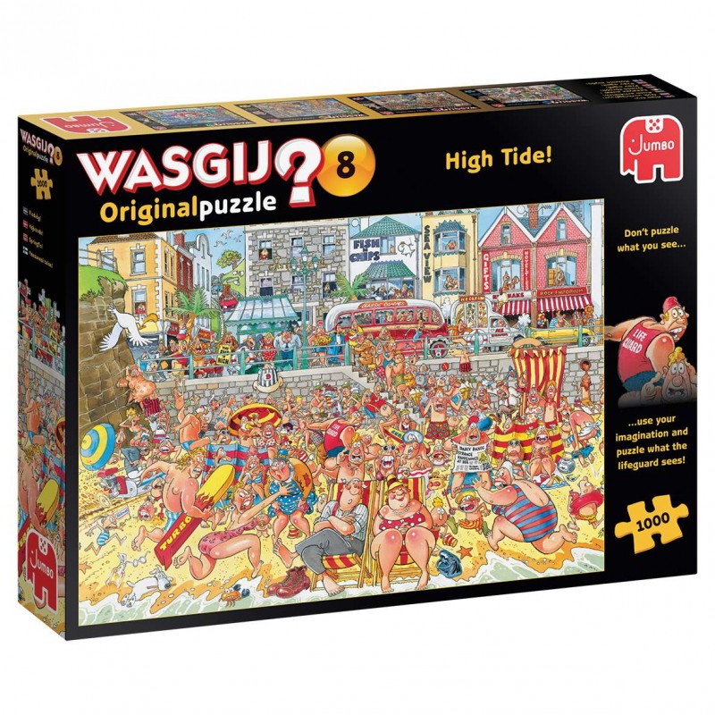 Wasgij Original 1000 palan palapeli High Tide!