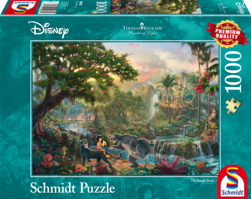 Schmidt 1000 Palan Palapeli Disney, Jungle Book