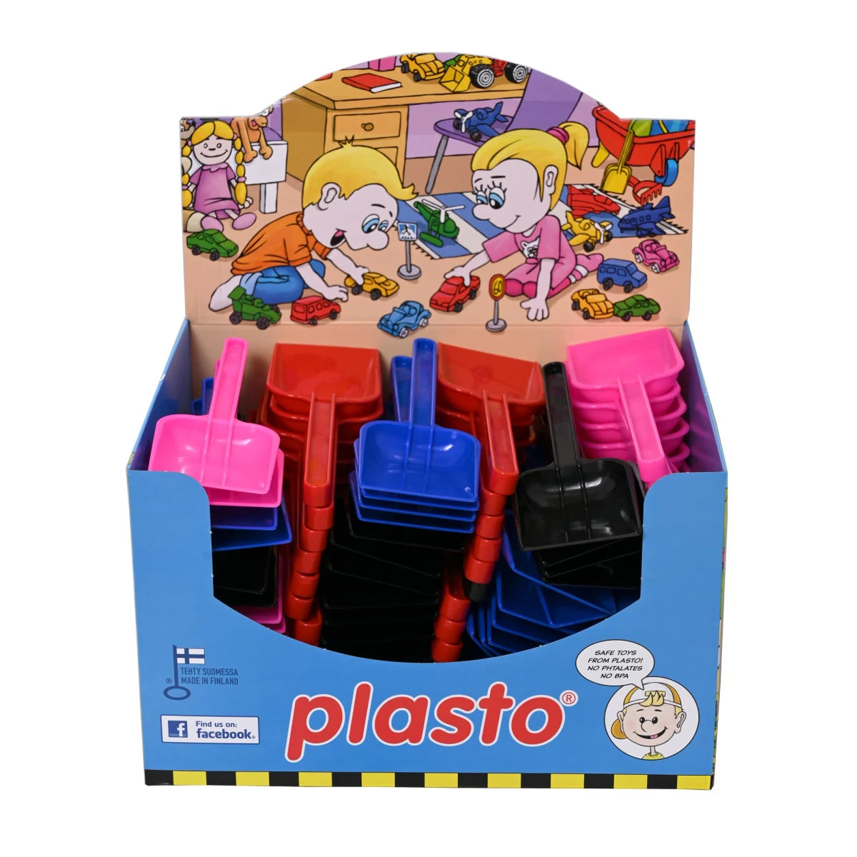plasto hiekkalapio