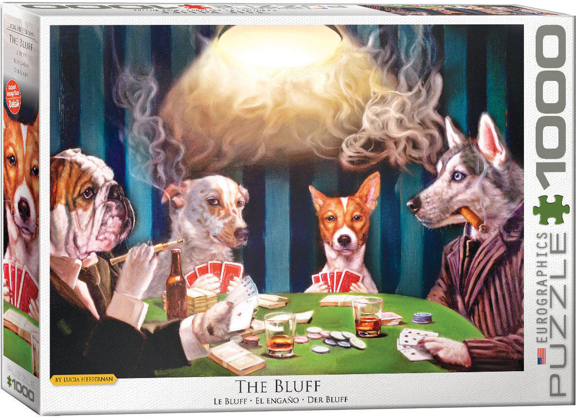 Eurographics Puzzle 1000 Palan Palapeli The Bluff